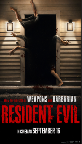 Theatrical poster for Resident Evil