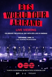 Theatrical poster for BTS WORLD TOUR 'ARIRANG' IN BUSAN: LIVE VIEWING