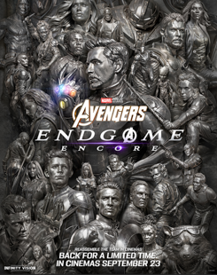 Theatrical poster for Avengers: Endgame - Encore